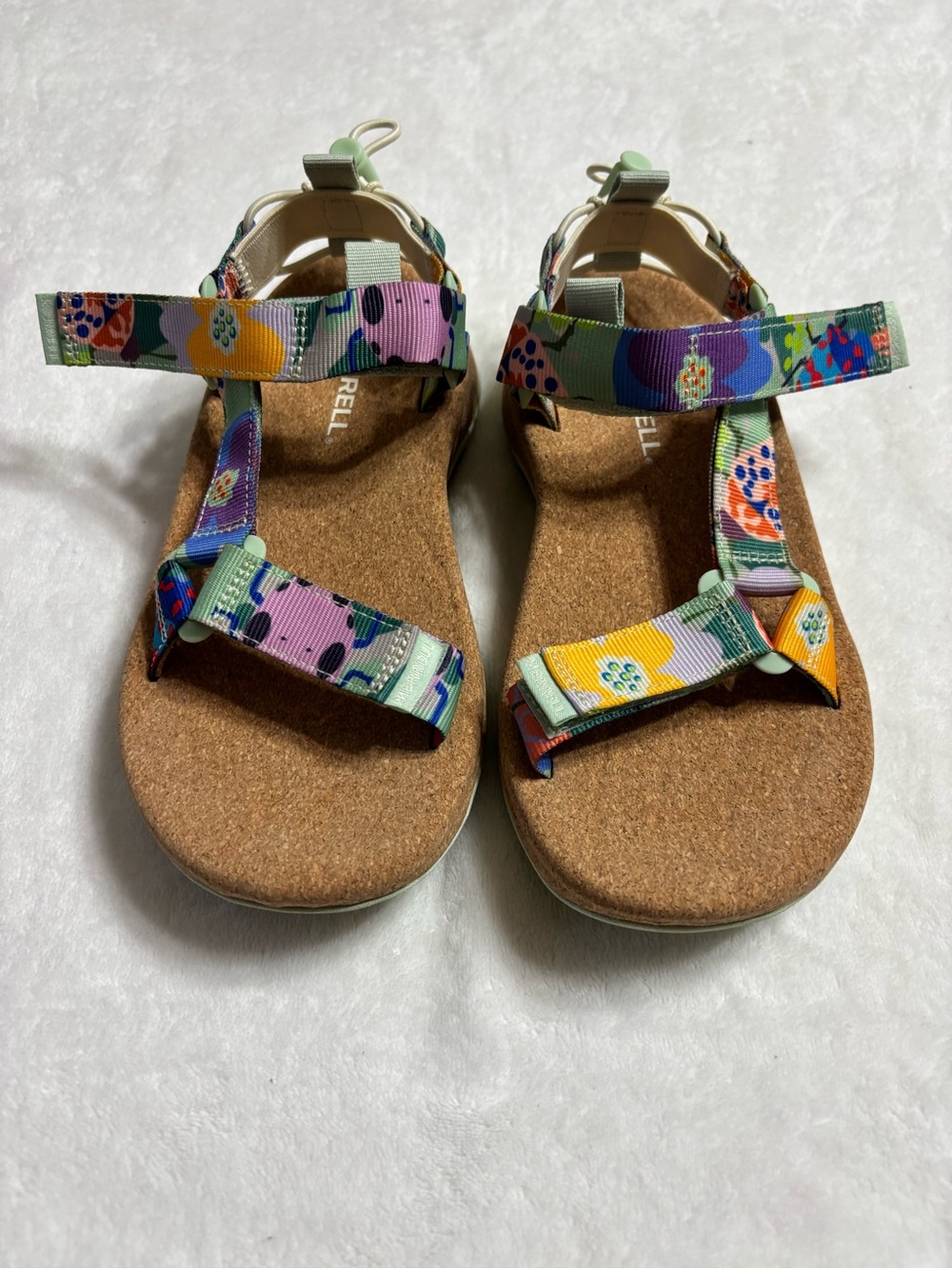 Merrell Kids Multi-Color Floral Strap Sandals